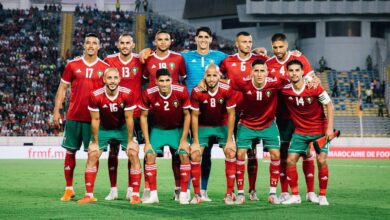 تشكيلة المنتخب المغربي