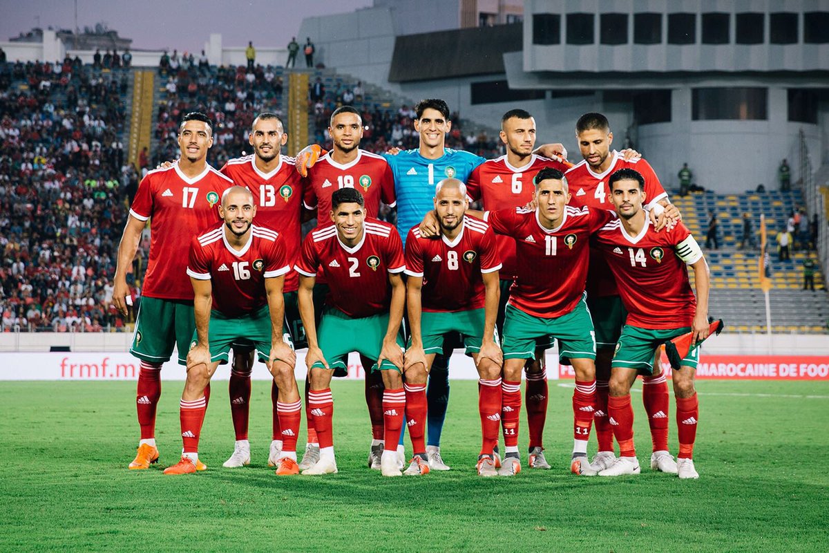 تشكيلة المنتخب المغربي