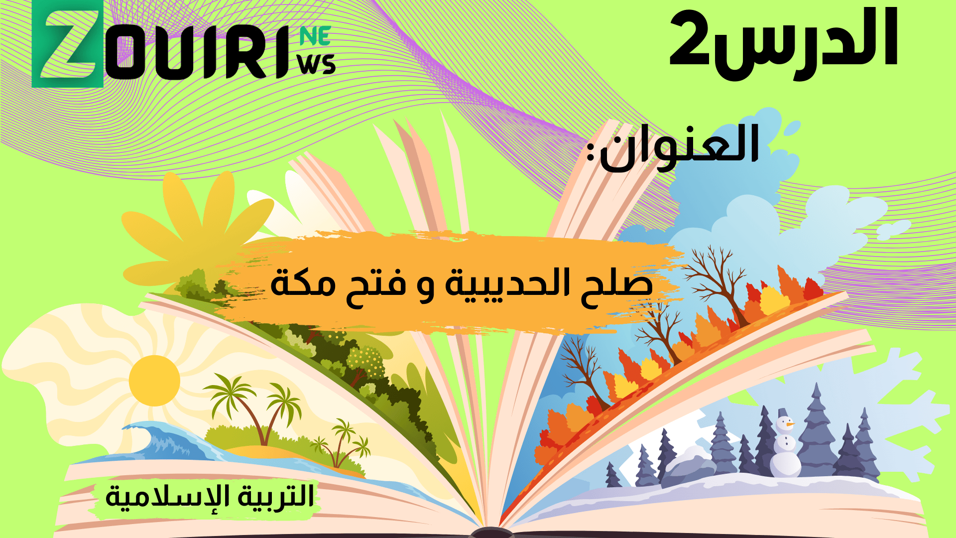 صلح الحديبية و فتح مكة