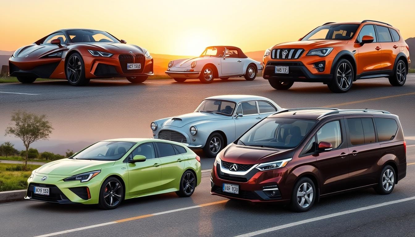 انواع السيارات