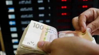 إرتفاع سعر الدرهم أمام الدولار واليورو